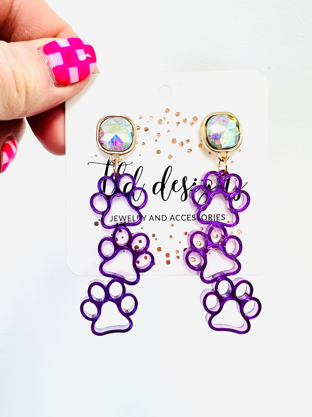 Game Day Triple Paws: Red