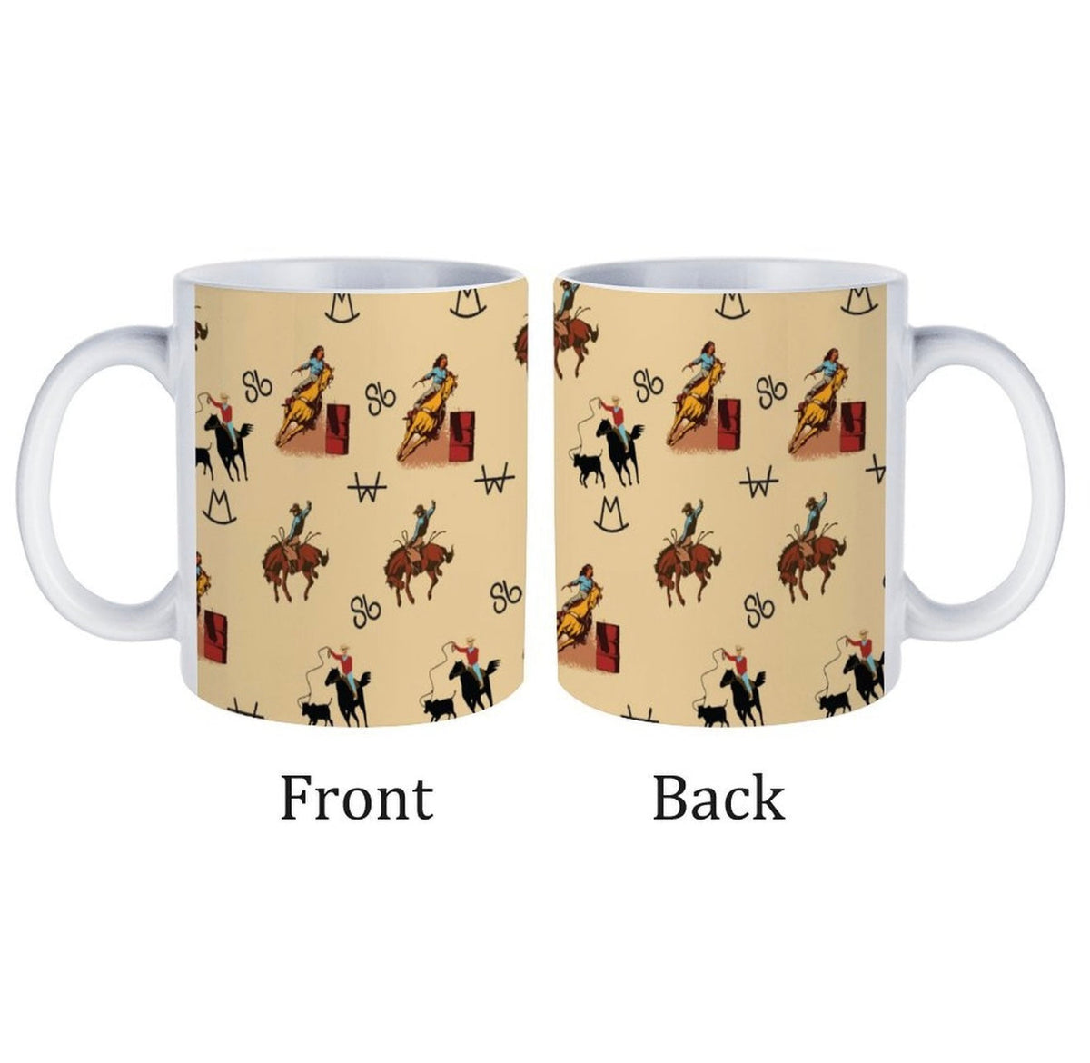 Vintage Cowboy Mug