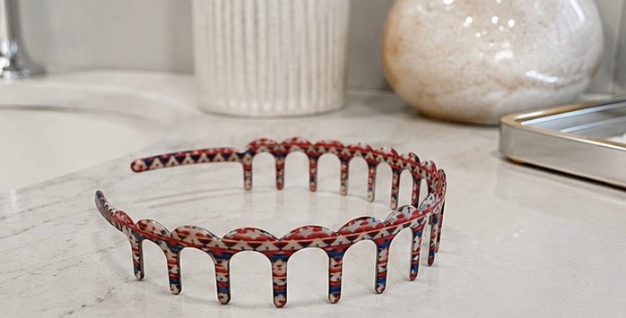 Aztec Zig-Zag Headband