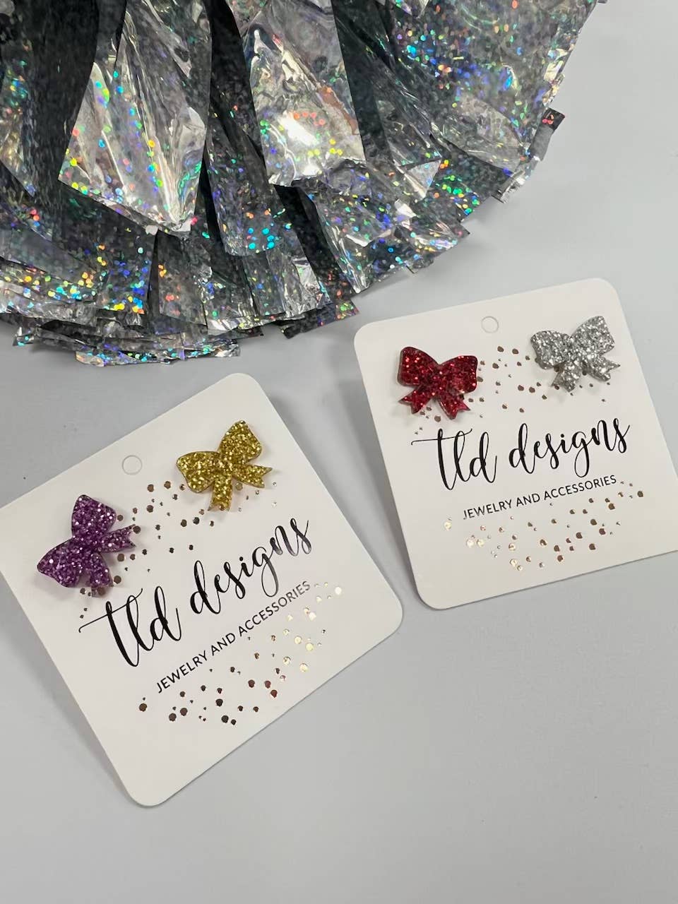 Game Day Bow Studs