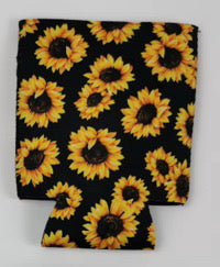 Sunflower Stubby Can Coozies 2-Pack