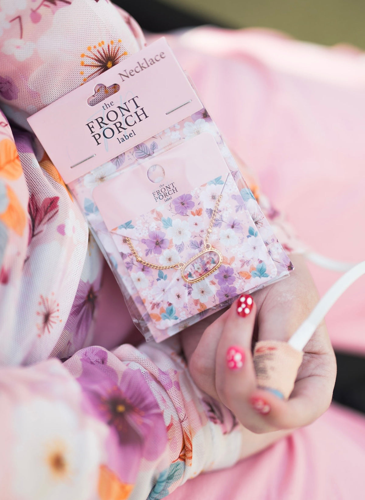 Scarlett Floral Necklace (Almost Sold Out of First 500! Preorder Opens Once Sold Out)