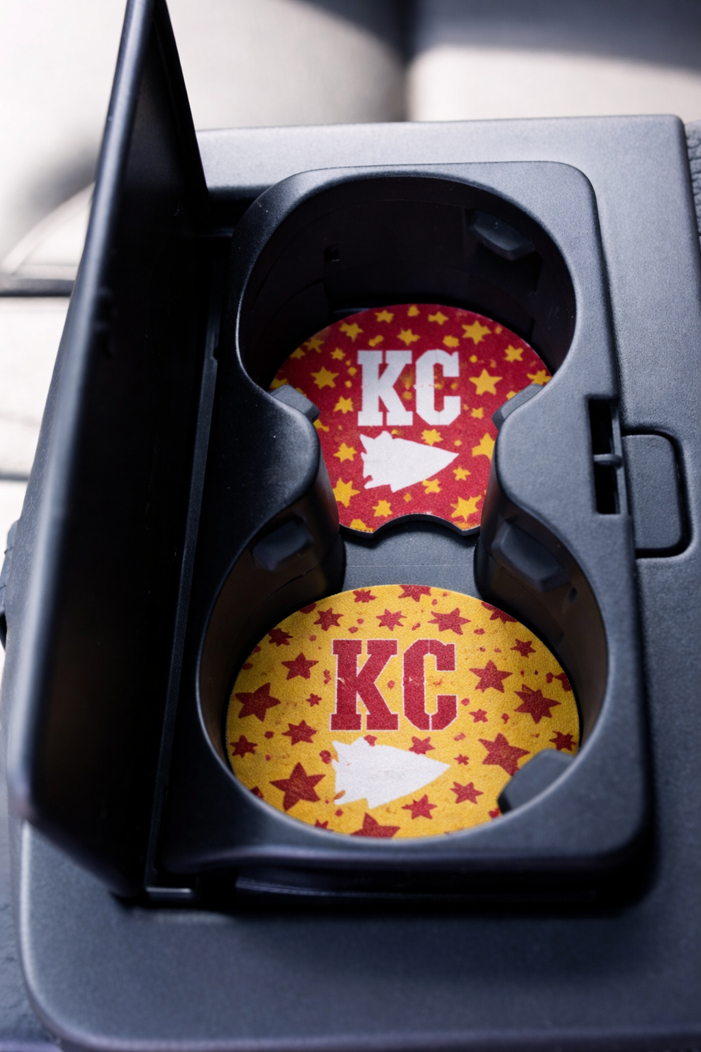 KC Stars Car Coasters 2-Pack