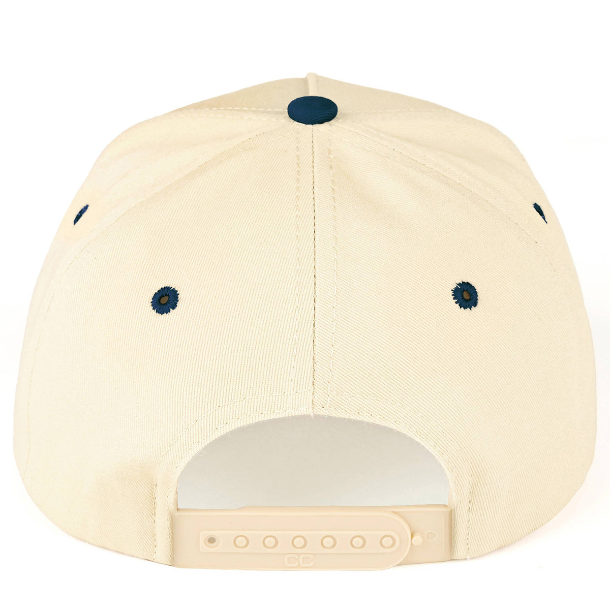 C.C AMERICAN MADE 1776 Letter on Two Tone Trucker Hat: Navy