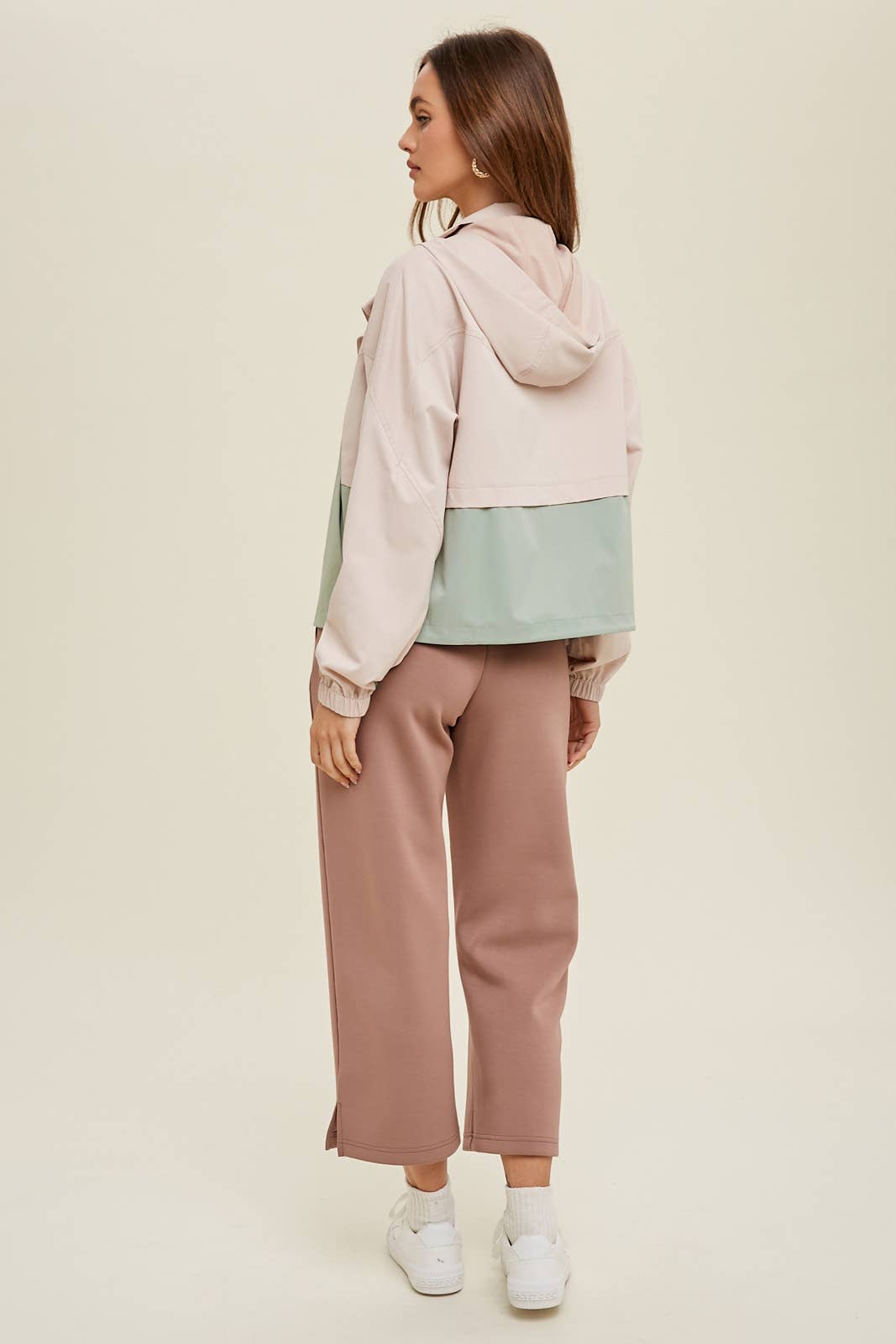 COLORBLOCK HOODED JACKET