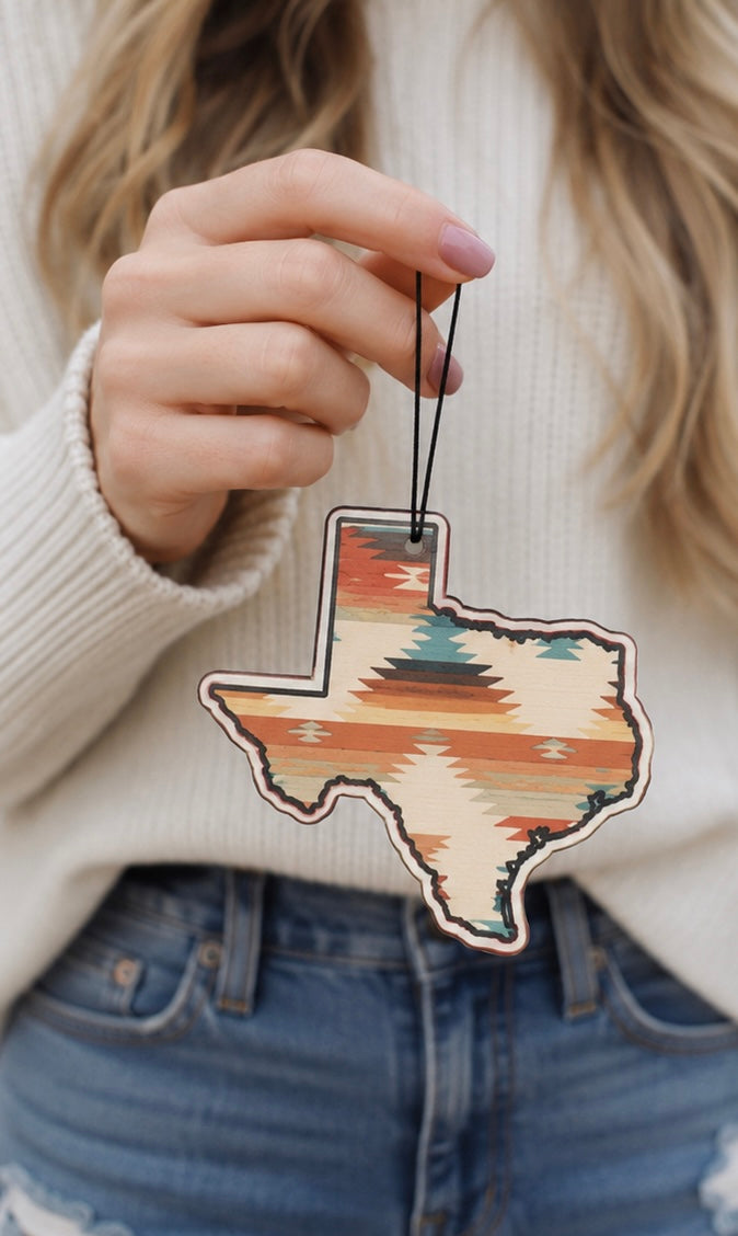 Texas Car Air Freshener 4-Pack