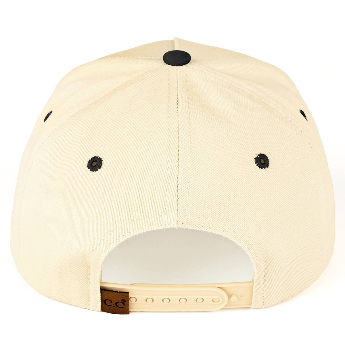 C.C MAMA Letter embroidered Snapback Trucker Hat: Navy