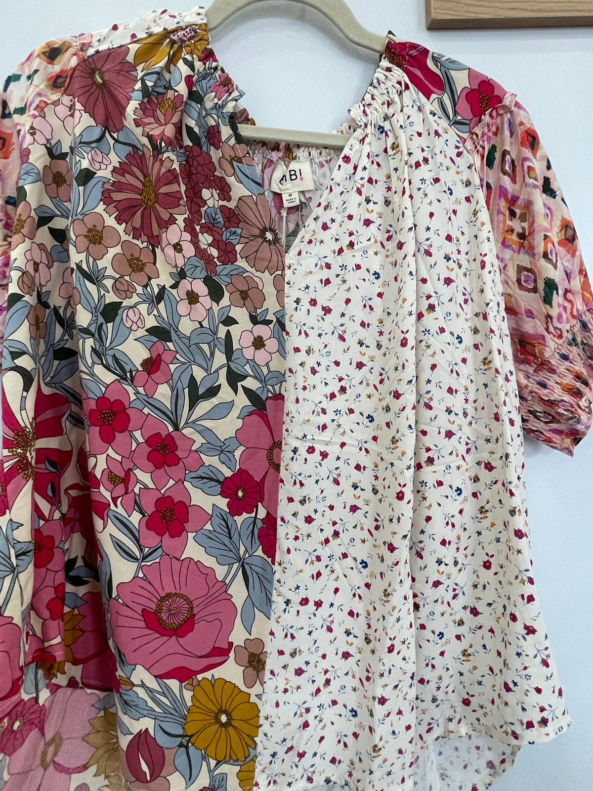 Floral Patterns Flowy Shirt
