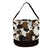 Brown Cowhide Halloween Trick or Treat Bucket