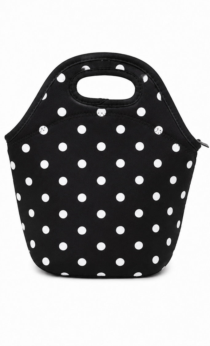 Polka Dot Lunch Tote