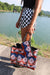 Beach Hand Bag in Aztec