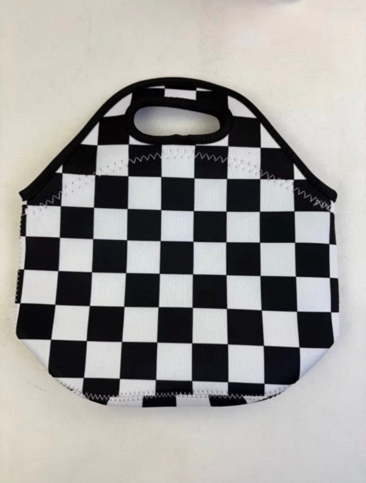 Checkerboard Lunch Tote