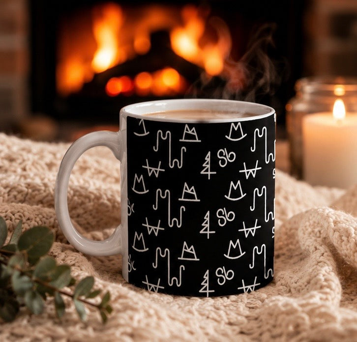 Black Brand Mug