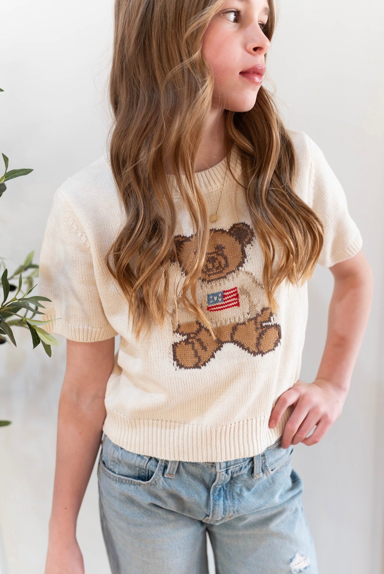 Teddy Bear Sweater Tee