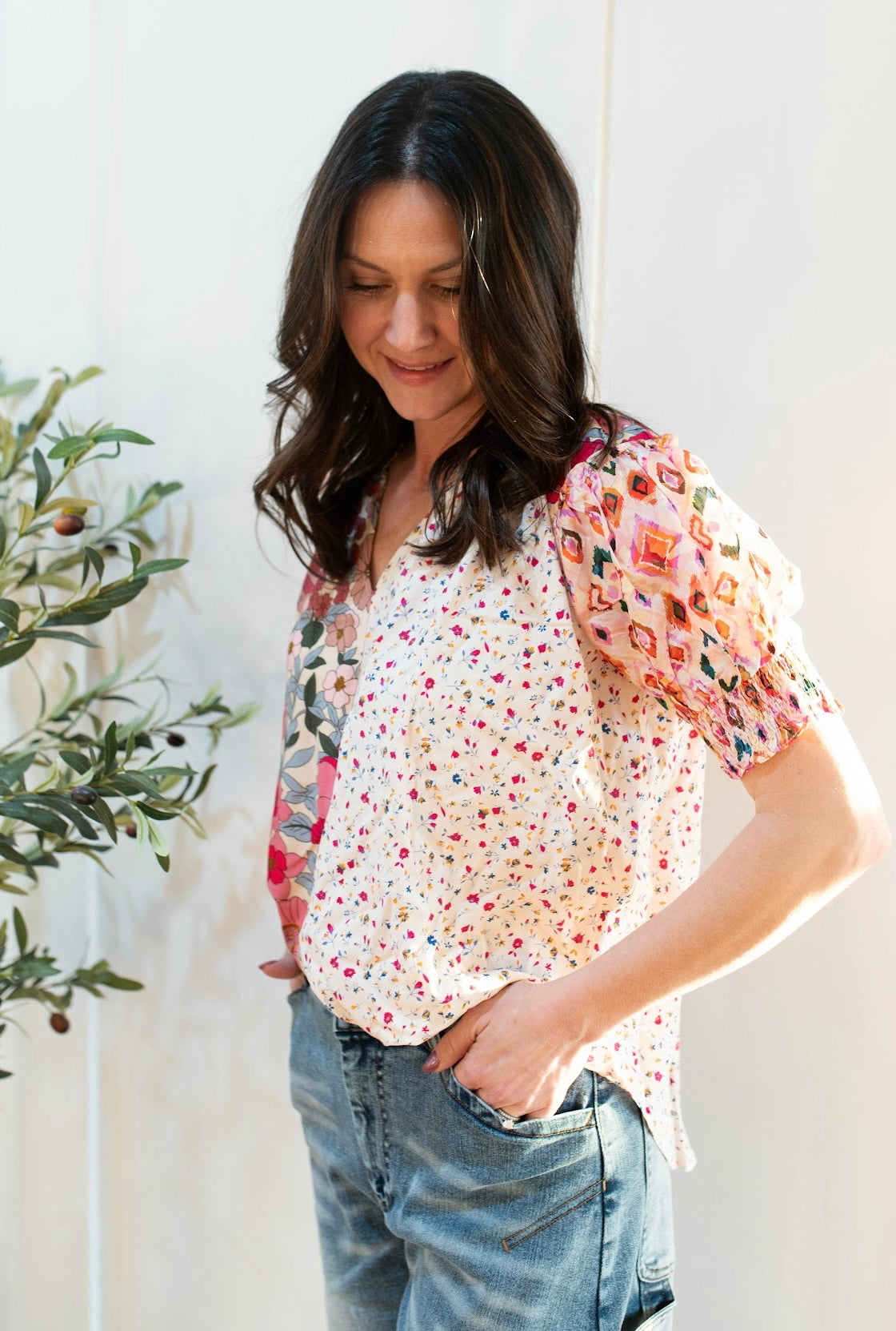 Mix and Match Floral Top