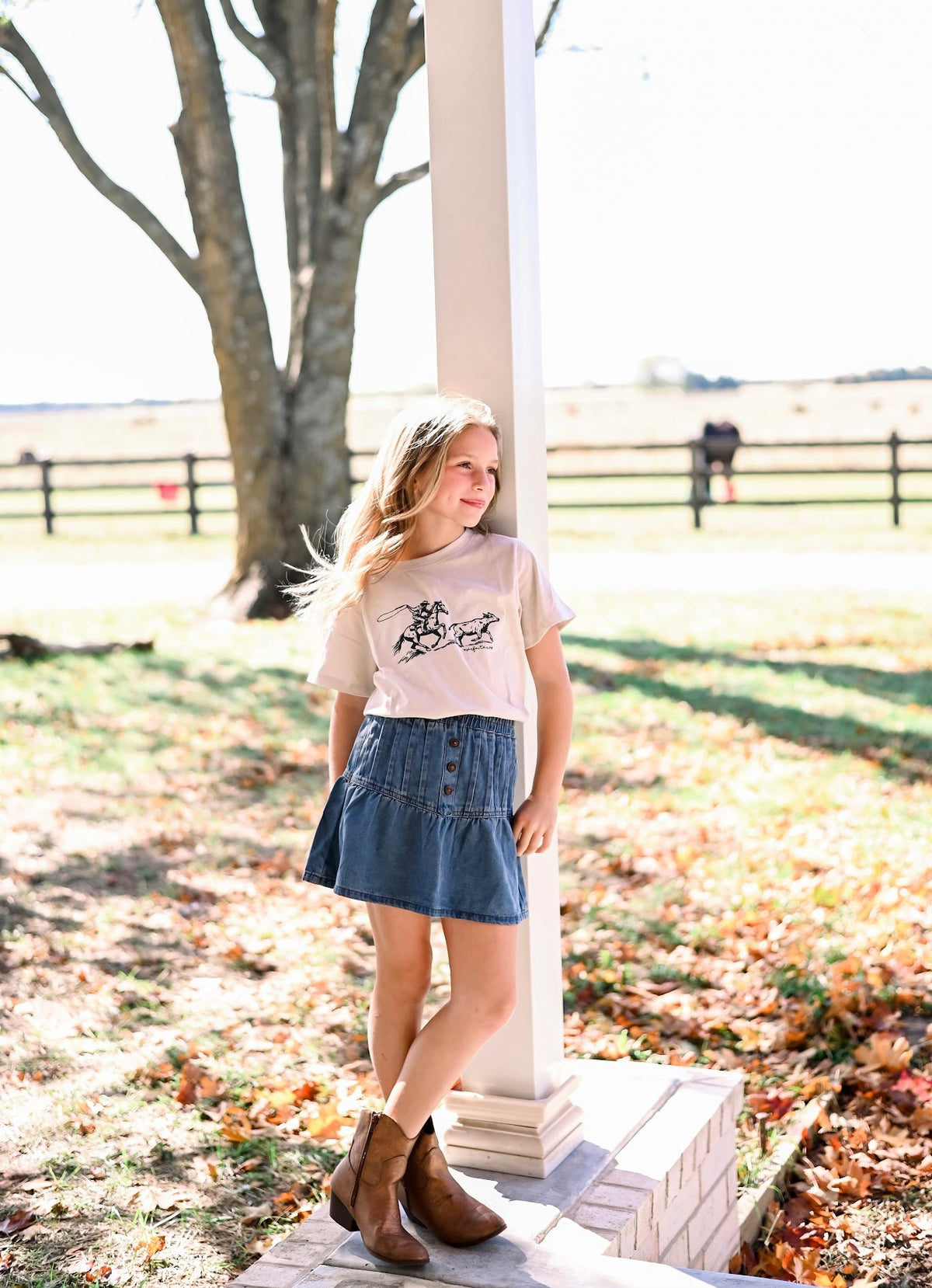 Cowboy Wrangler Short Sleeve Tee