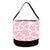Pink Cowhide Halloween Trick or Treat Bucket