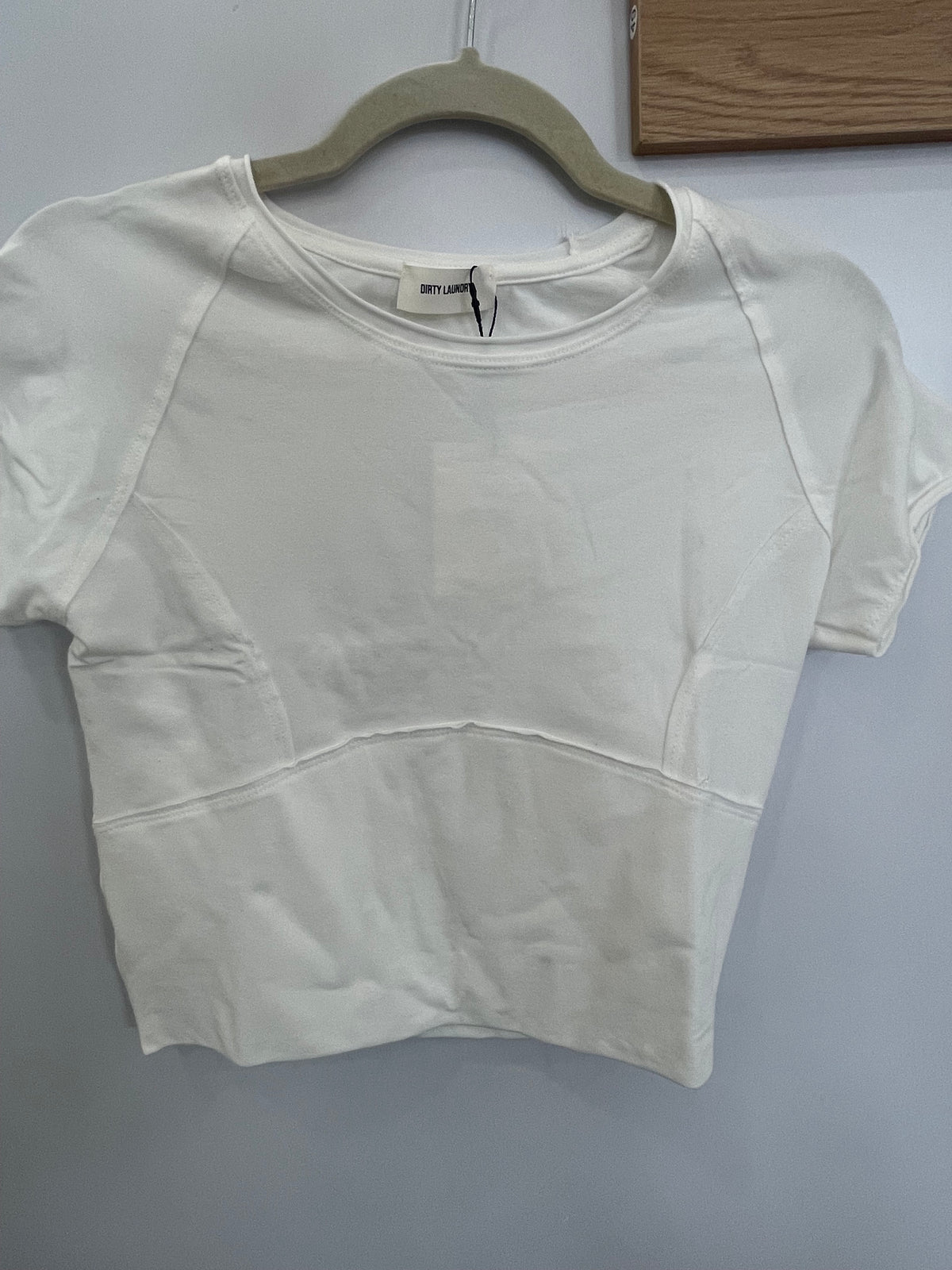 White Tight Tee