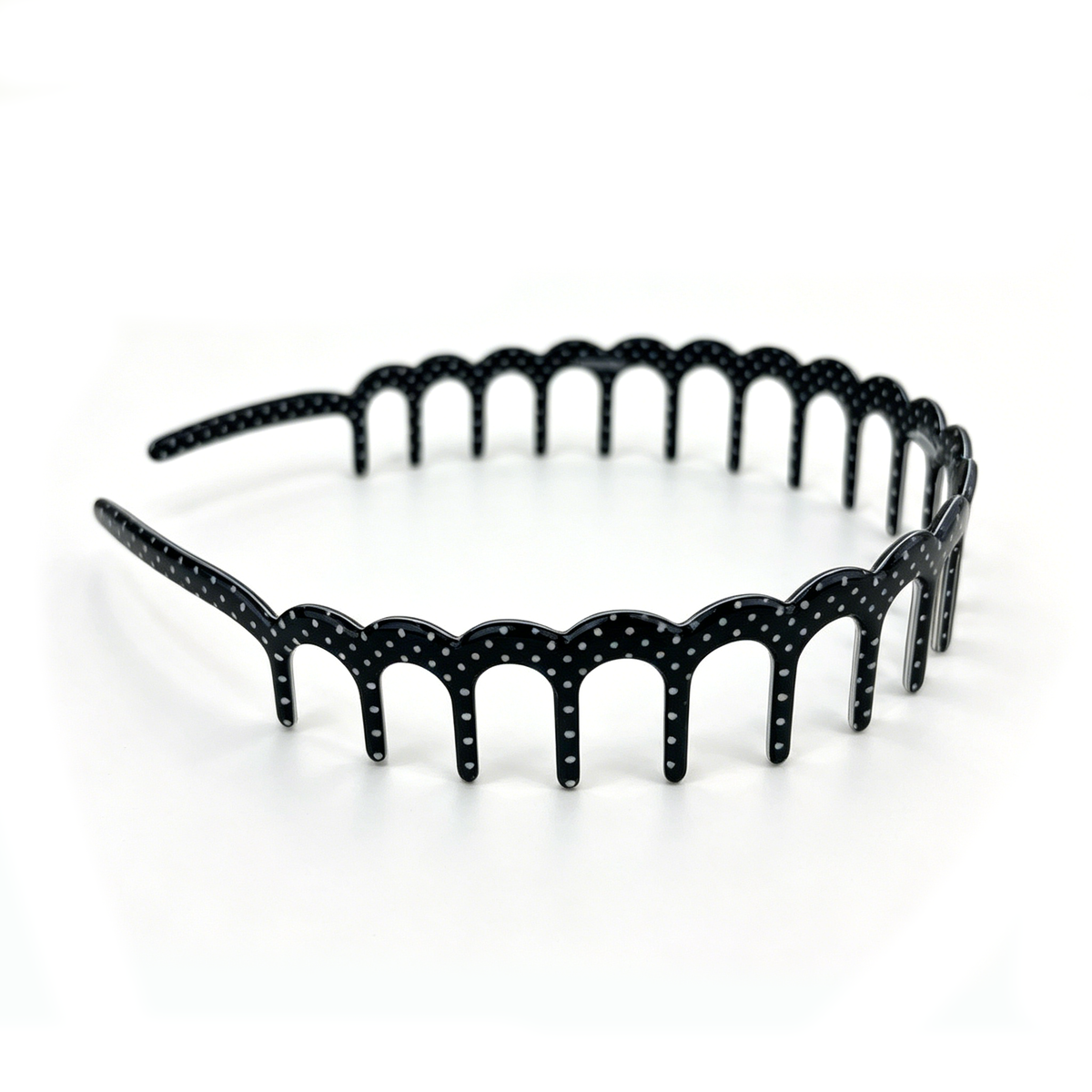 Polka Dot Zig-Zag Headband