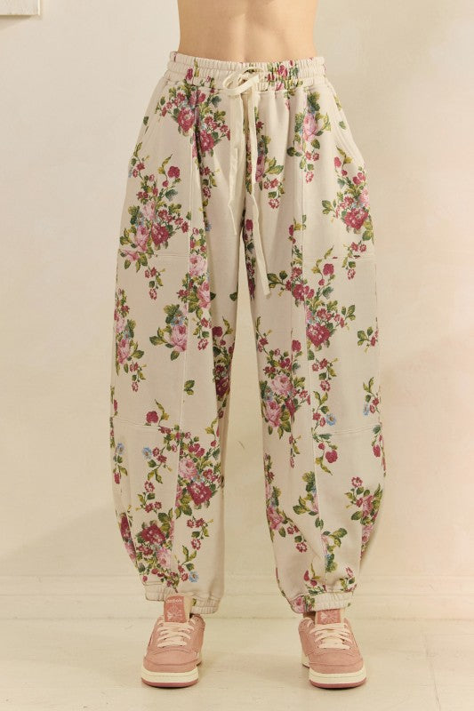 Floral Sweatpants