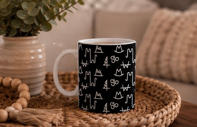 Black Brand Mug