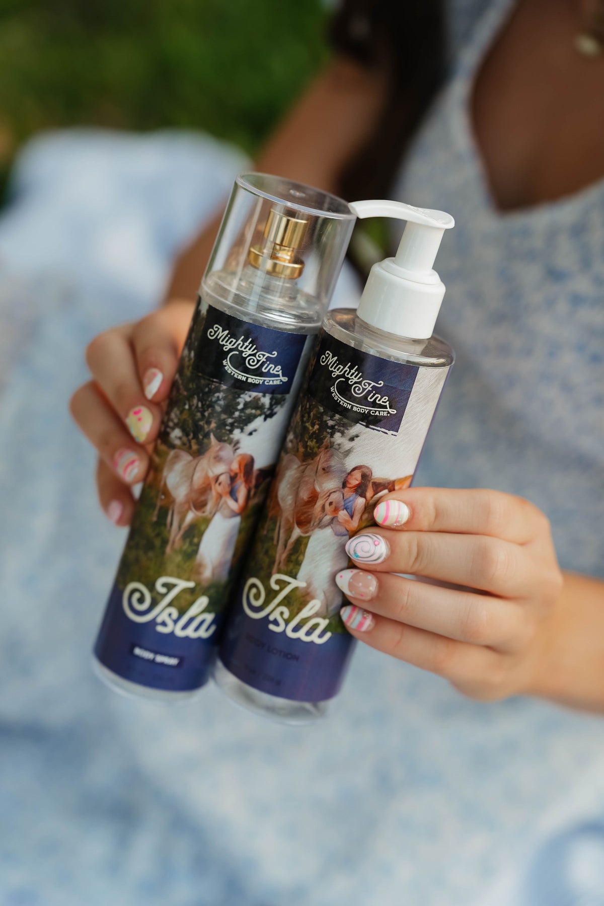 Isla - Saddle &amp; Sand | 8 oz Mighty Fine Body Lotion
