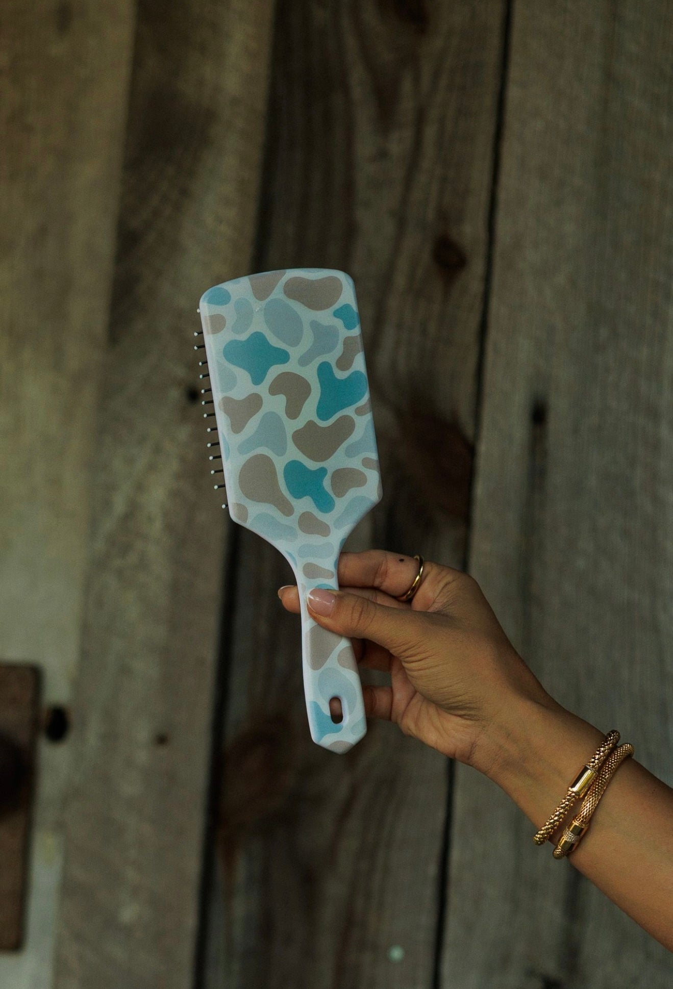Camo Hairbrush