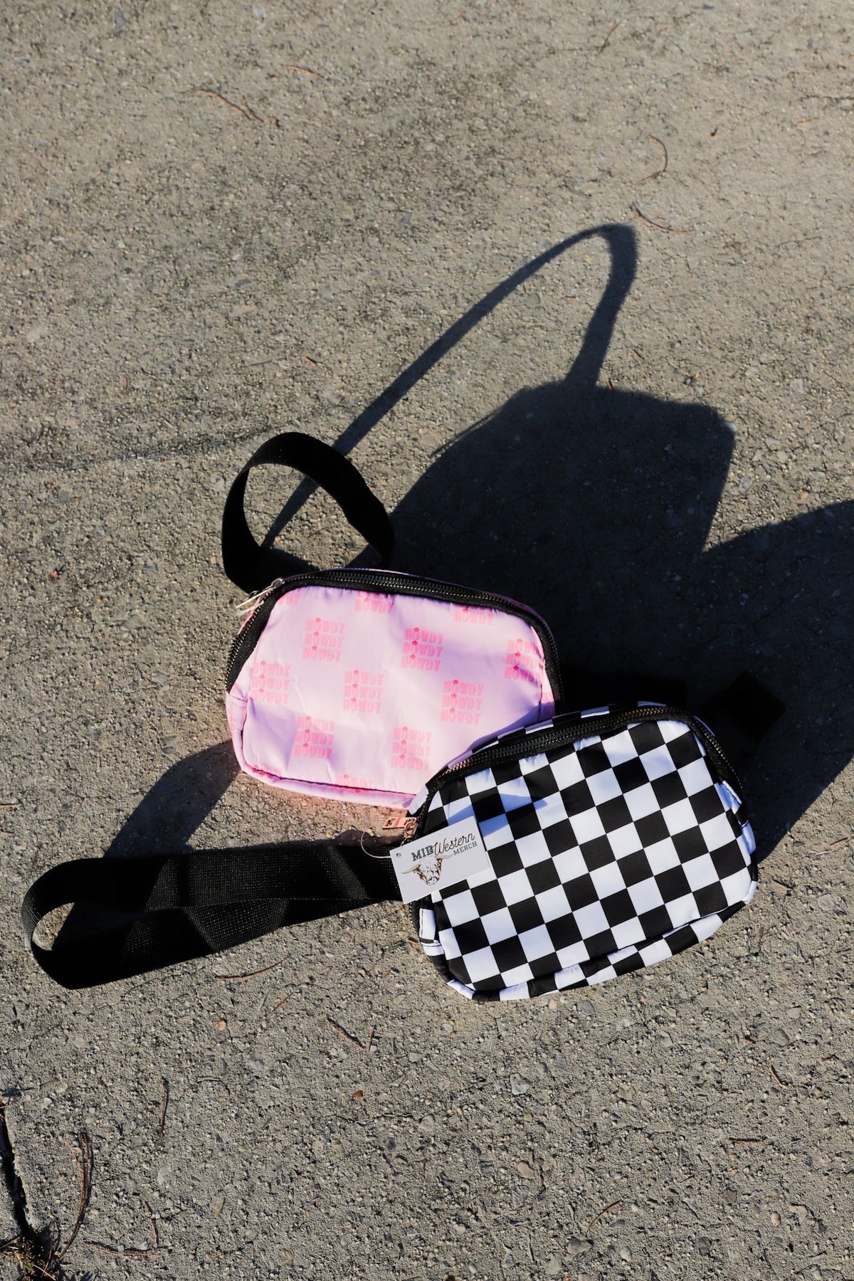 Checkerboard Crossbody Bag
