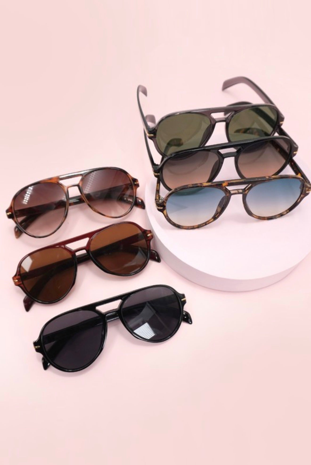 Trending Aviation Oversized Sunglasses