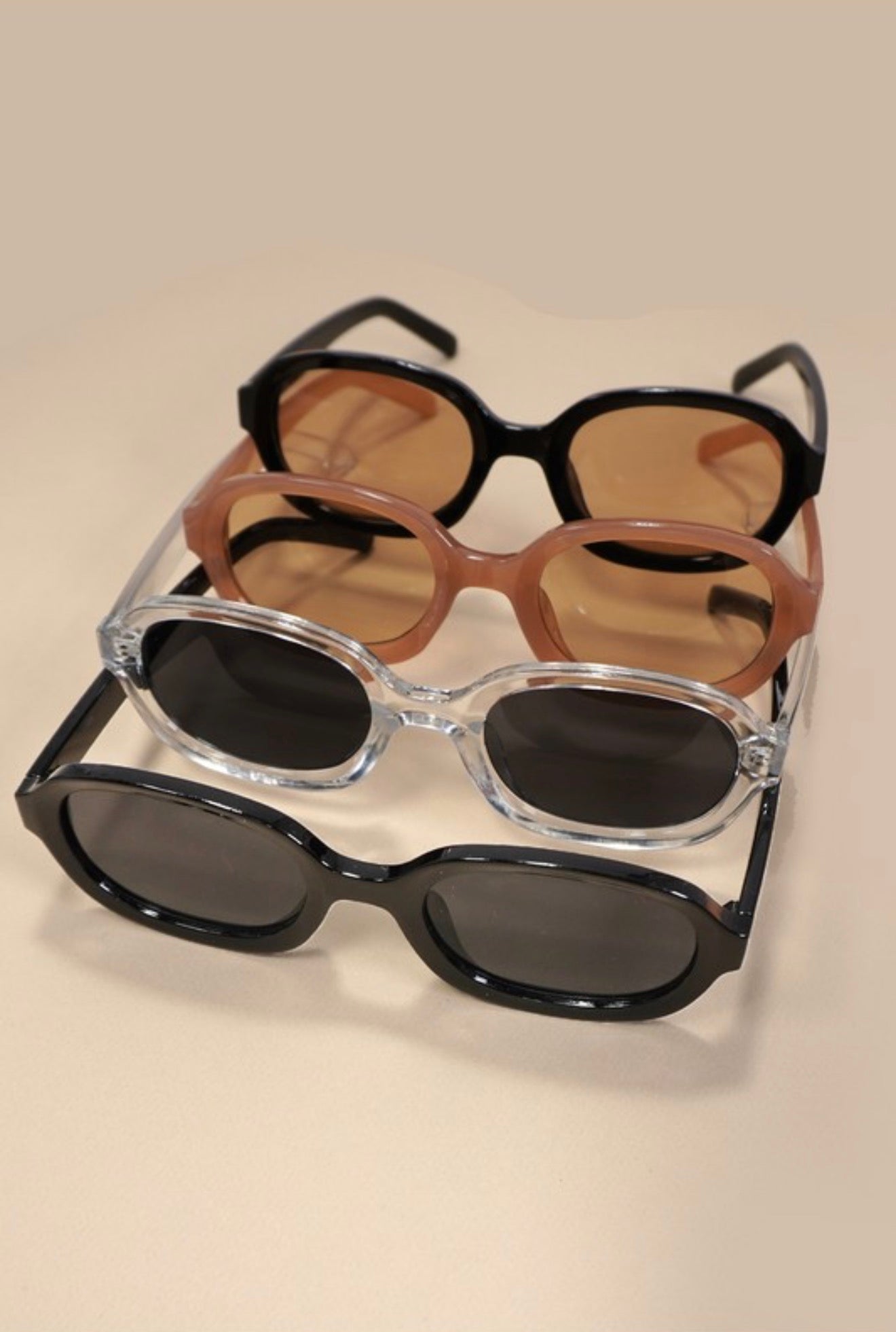 Oversized Retro Frame Sunglasses