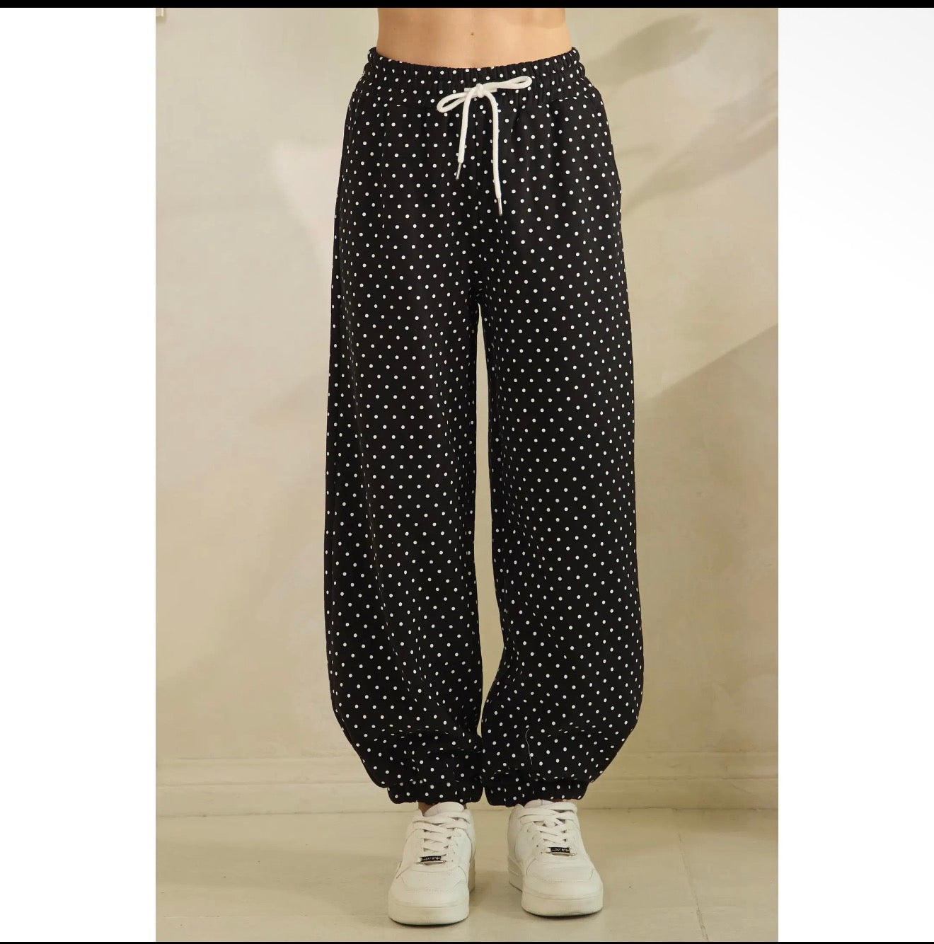 Micro Polka Dot Lounge Pants