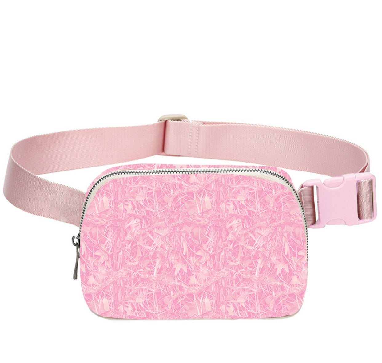 Pink Camo Crossbody Bag