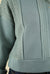 Sage Contrast Detail Oversized Top