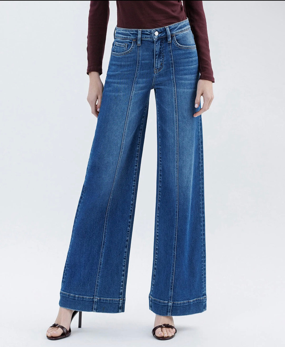 High Rise Crease Line &amp; Trouser Hem