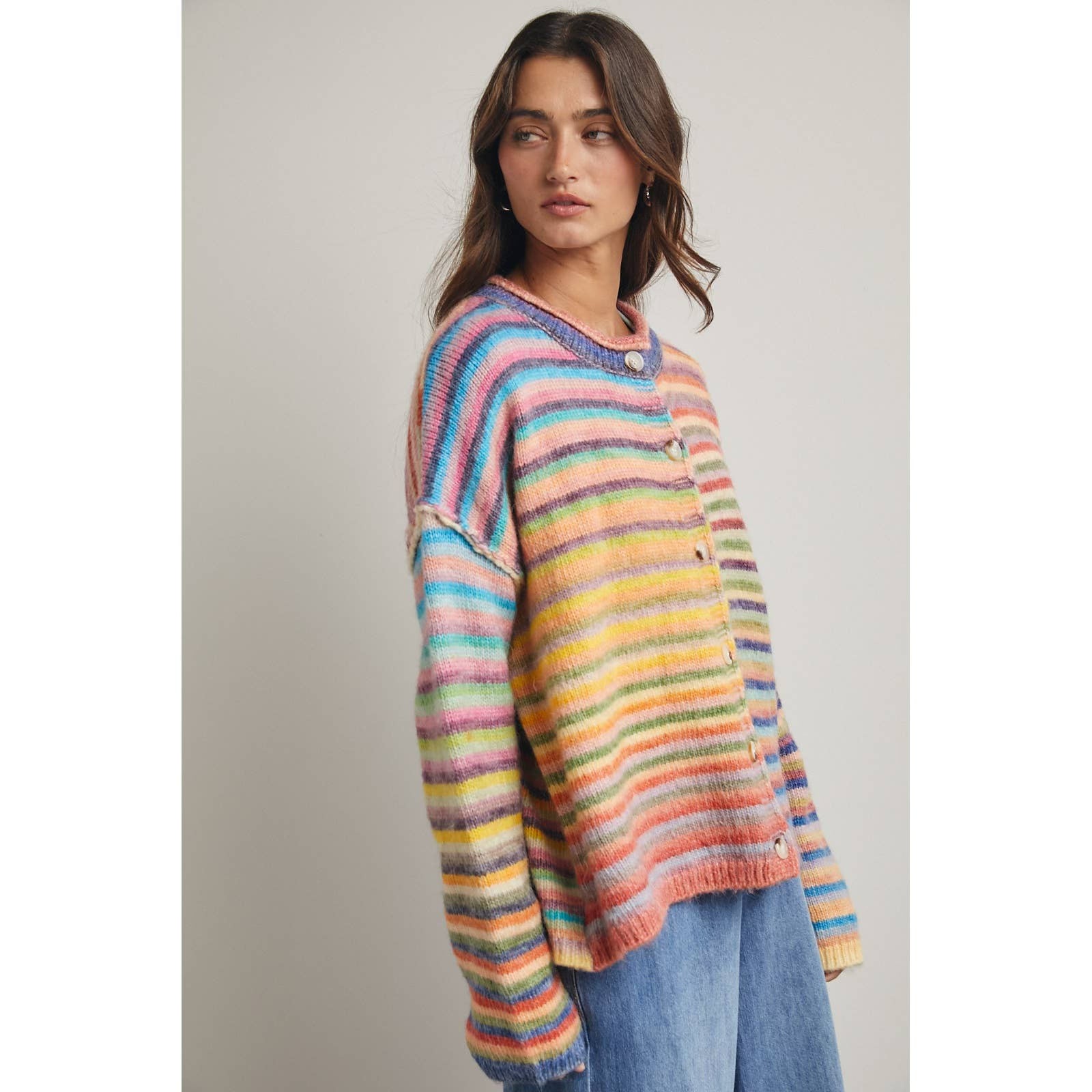 Rainbow Striped Sweaters