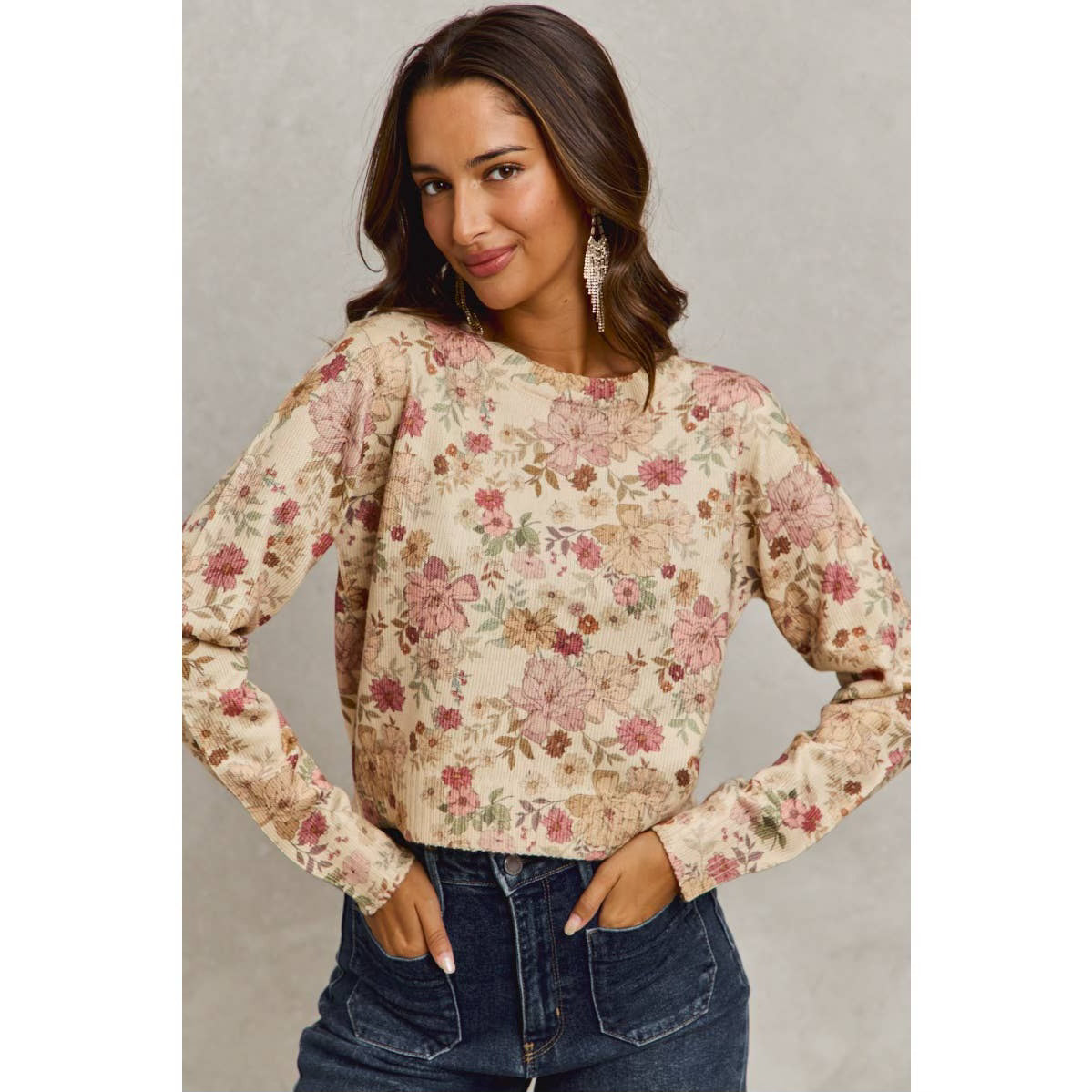 Floral Crewneck