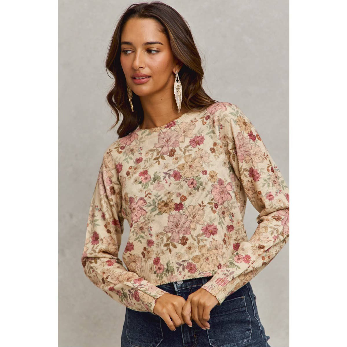 Floral Crewneck