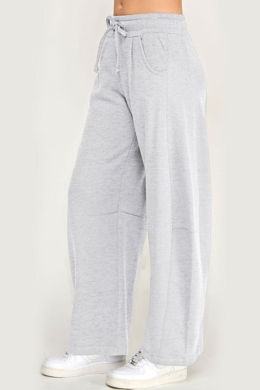 Baggy Barrel Mid Rise Sweatpants