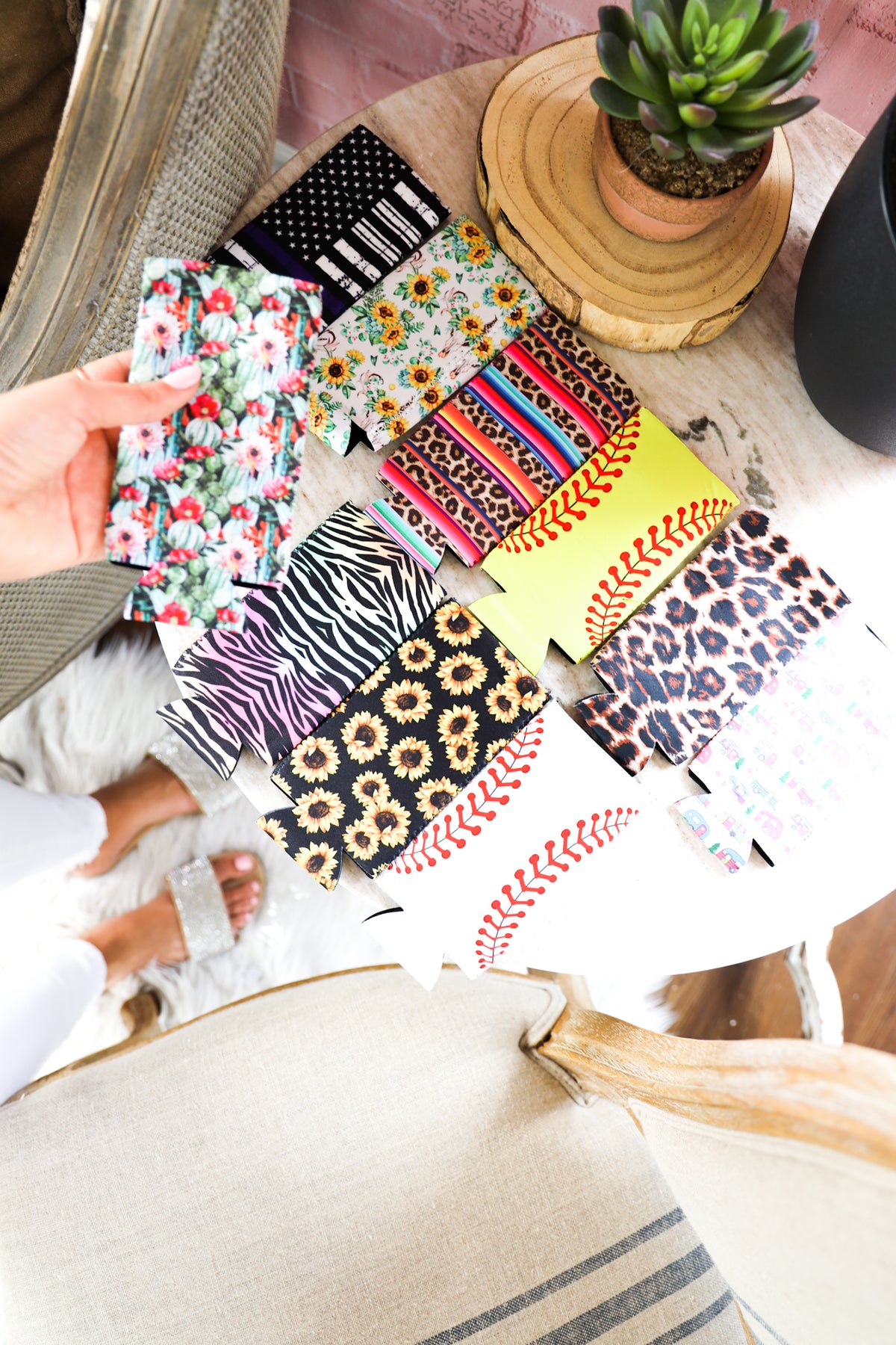 Let’s Hit The Lake Tall Koozie - Front Porch Boutique