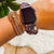 Snakeskin Scrunchie Apple Watch Band
