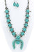 Turquoise Squash Blossom Necklace